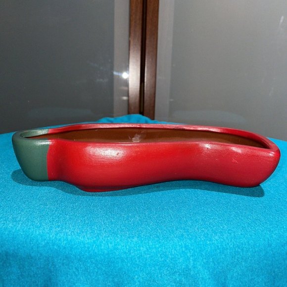 Giftco Vintage Ceramic Chili Pepper Jalapeno Southwestern Serving Dish Dip Bowl - Picture 4 of 9